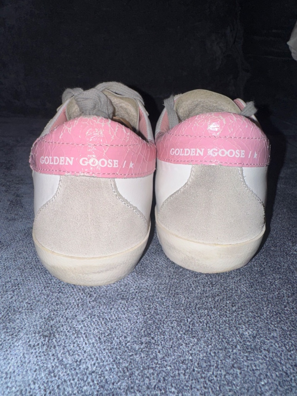Golden Goose Superstar Pink White Leather Sneakers EU 39 Authenticated - Picture 4 of 16